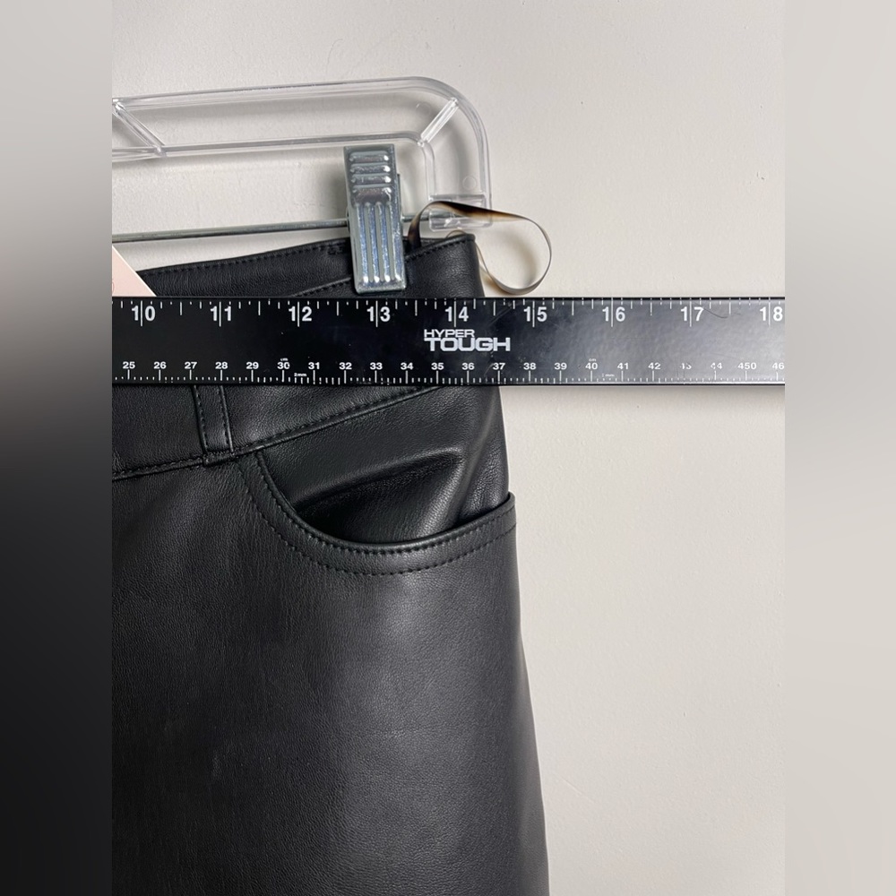 House Of CB London faux Leather Black Pants Size Large NWT - Picture 5 of 11